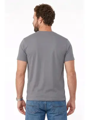 Ken Stabler Illustrated Tee – Men’s Ringspun Cotton/Poly Blend